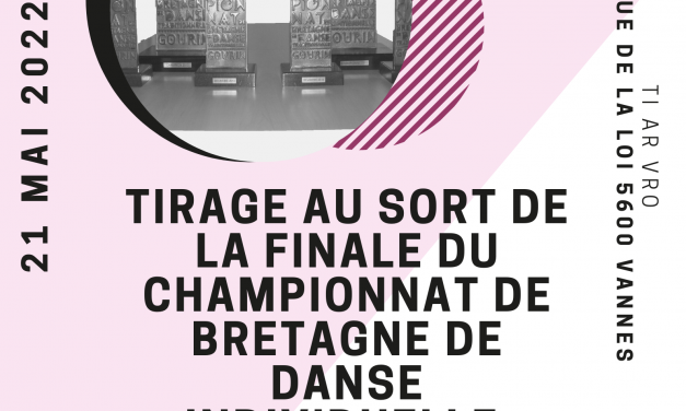 Tirage au sort pour le championnat de Bretagne des danseurs traditionnels