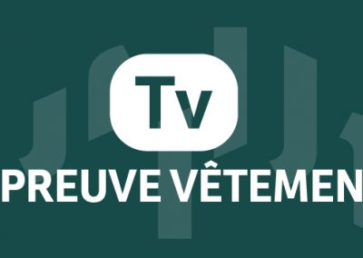 Épreuve vêtement