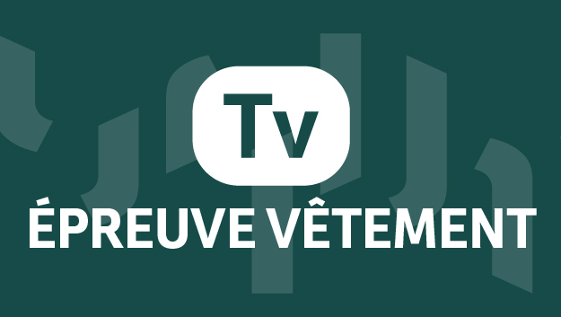 Épreuve vêtement