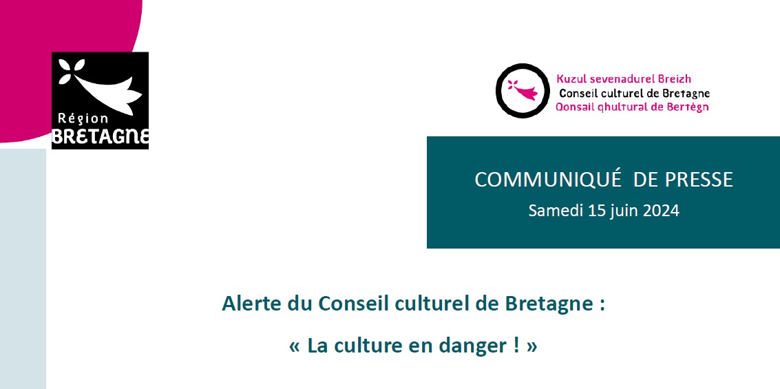 Communiqué : La culture en danger !