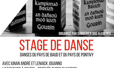 Stage de danse et fest-noz de Cléguérec le 5 octobre