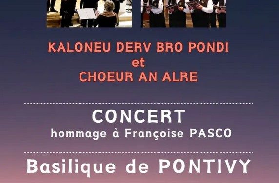 Concert de chant choral à la basilique de Pontivy